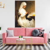 Toile Portrait d'une infirmière de la Croix-Rouge (Insitu(Salon))