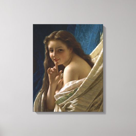 Toile Portrait d'une jeune dame passionnée (Recto)