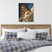 Toile Portrait d'une jeune dame passionnée (Insitu(Chambre))