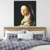 Toile Portrait d'une jeune femme, c.1663-65 (Insitu(Chambre))
