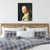 Toile Portrait d'une jeune femme, c.1663-65 (Insitu(Chambre))