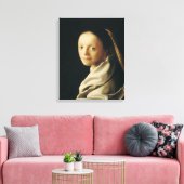 Toile Portrait d'une jeune femme, c.1663-65 (Insitu(Salon))