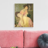 Toile Portrait d'une jeune fille, 1906 (Insitu(Salon))