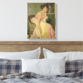 Toile Portrait d'une jeune fille, 1906 (Insitu(Chambre))
