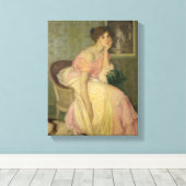 Toile Portrait d'une jeune fille, 1906 (Insitu (Plancher de Bois))