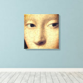 Toile Portrait d'une jeune fille (détail) (Insitu (Plancher de Bois))