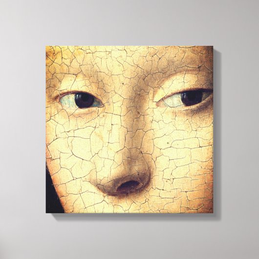 Toile Portrait d'une jeune fille (détail) (Recto)