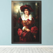 Toile Portrait d'une noble dame par Franz Seraph Russ (Insitu (Plancher de Bois))