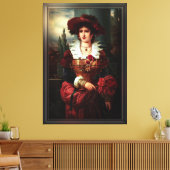 Toile Portrait d'une noble dame par Franz Seraph Russ (Insitu(Salon))