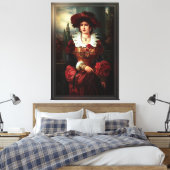 Toile Portrait d'une noble dame par Franz Seraph Russ (Insitu(Chambre))