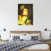 Toile Portrait d'une page, 1762-70 (huile sur toile) (Insitu(Chambre))