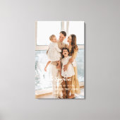 Toile Portrait familial personnalisé (Recto)