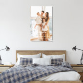 Toile Portrait familial personnalisé (Insitu(Chambre))