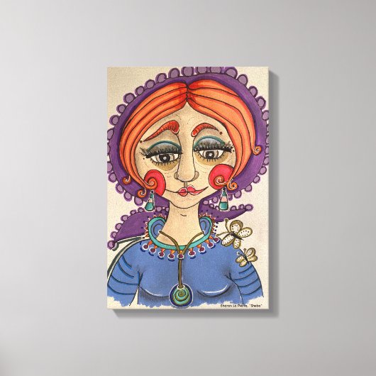 Toile Portrait fantaisiste (Recto)