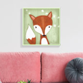 Toile Portrait Fox (Insitu(Salon))