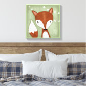 Toile Portrait Fox (Insitu(Chambre))
