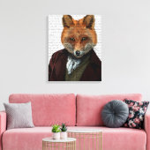 Toile Portrait Fox (Insitu(Salon))