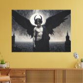 Toile Portrait gothique de Lord Lucifer (Insitu(Salon))
