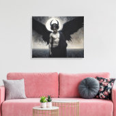 Toile Portrait gothique de Lord Lucifer (Insitu(Salon))