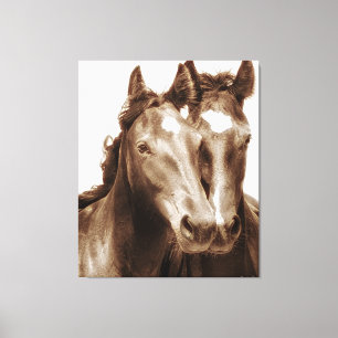 Toile Portrait III de cheval