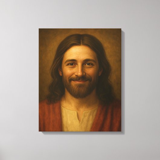 Toile Portrait Jésus Christ #3™ LDS Peinture murale (Recto)