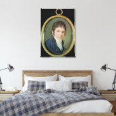 Toile Portrait miniature de Ludwig Van Beethoven, 1802 (Insitu(Chambre))