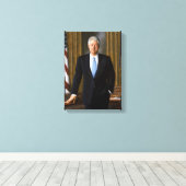 Toile Portrait officiel de la présidence Bill Clinton (Insitu (Plancher de Bois))