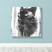 Toile Portrait Panther (Insitu (Plancher de Bois))
