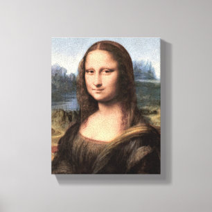 Toile Portrait/peinture de Mona Lisa
