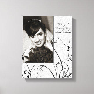 Toile Portrait Personnalisé mariage