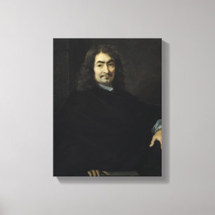 Toile Portrait, présumé pour être Rene Descartes