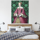 Toile Portrait Princesse Elizabeth Tudor, Reine (Insitu(Chambre))