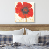 Toile Portrait Red Poppy (Insitu(Chambre))