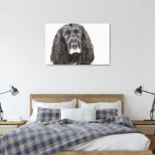 Toile Portrait studio de cocker spaniel (Insitu(Chambre))