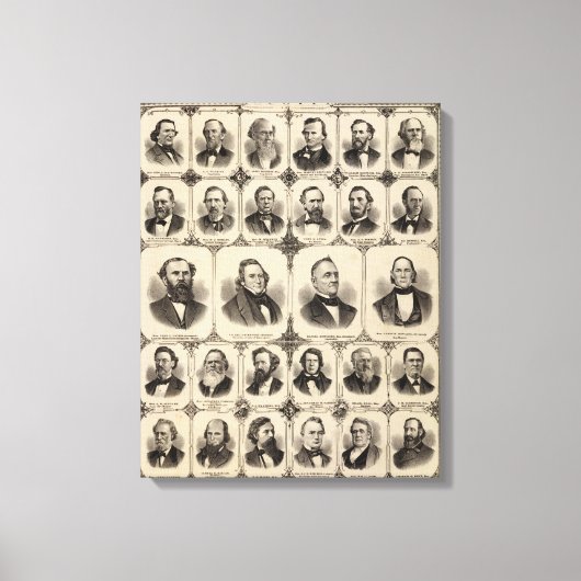 Toile Portraits de citoyens du comté de Scott (Recto)