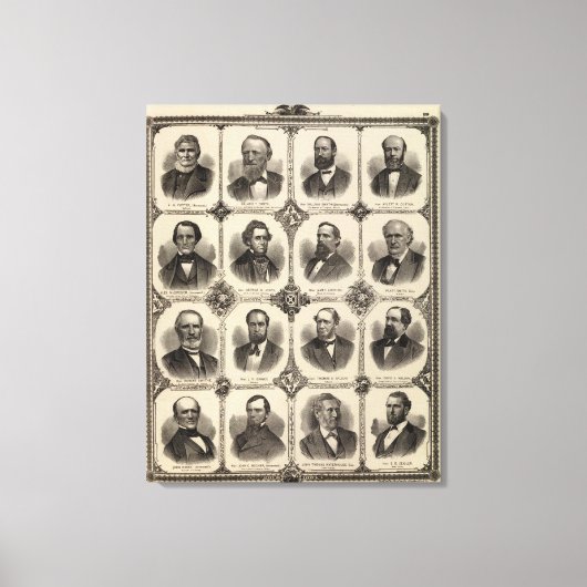 Toile Portraits de EG Potter, Delano T Smith (Recto)