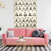 Toile Portraits de Mme DLR Wardner (Insitu(Salon))