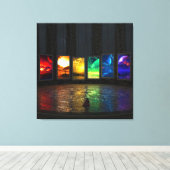 Toile Ports (Carré) (Insitu (Plancher de Bois))