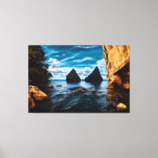 Toile Ports océaniques (Recto)