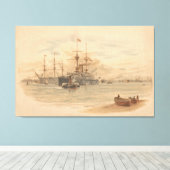 Toile Portsmouth Harbour (Insitu (Plancher de Bois))