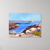 Toile Portsmouth Harbour, NH fine art peinture, (Recto)