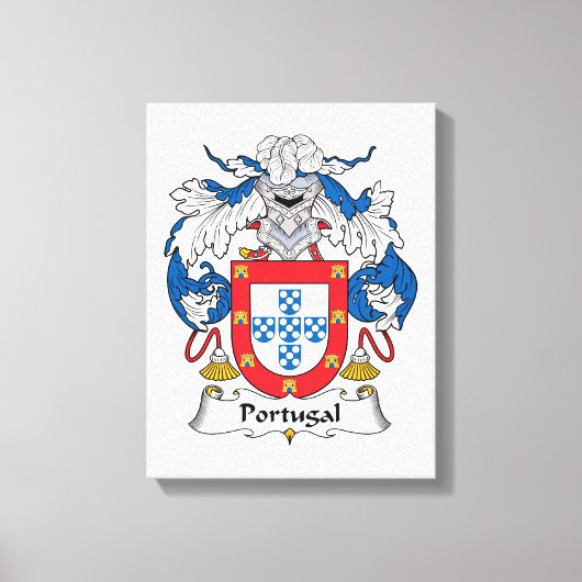 Toile Portugal Crest (Recto)