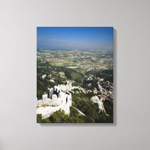 Toile Portugal, province de Lisbonne, Sintra, vue de