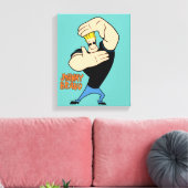 Toile Pose de trame photo Johnny Bravo (Insitu(Salon))