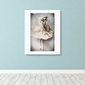 Toile Posé en Pointe (Insitu (Plancher de Bois))
