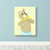 Toile Pose Joueuse de Cindy Bear (Insitu (Plancher de Bois))