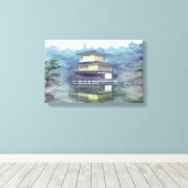 Toile Pose sur le Pavillon d'Or (Insitu (Plancher de Bois))