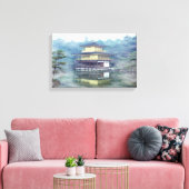 Toile Pose sur le Pavillon d'Or (Insitu(Salon))