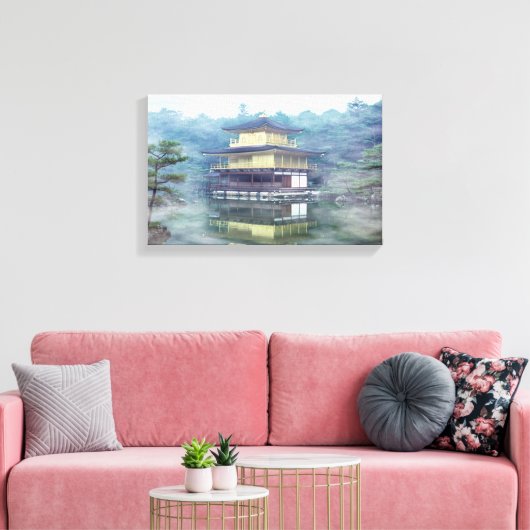 Toile Pose sur le Pavillon d'Or (Insitu(Salon))