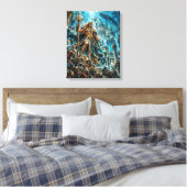 Toile Poséidon – Le Royaume Perdu d'Atlantis (Insitu(Chambre))